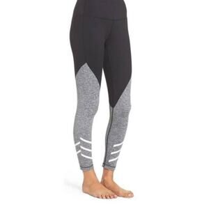 Zella Womens Size XS Arrow Colorblock Midi 7/8 Activewear Yoga Leggings